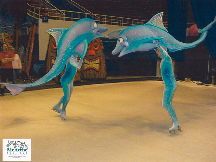 Dolphin Ice Show Costumes
