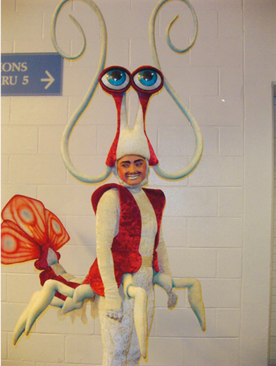 Shrimp (Jacques) Ice Show Costumes