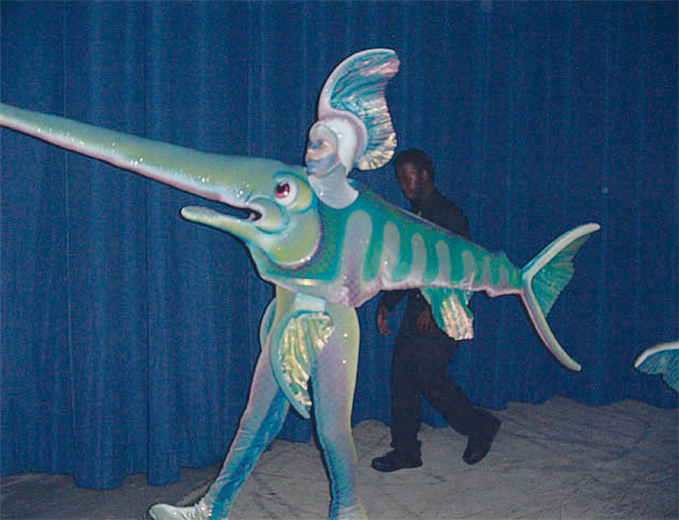 Swordfish Ice Show Costumes