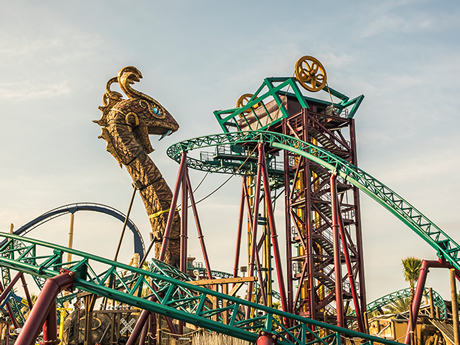 Cobra's Curse Roller Coaster